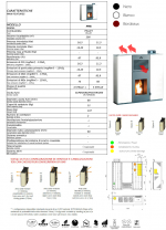 stufa pellet mya air bianca